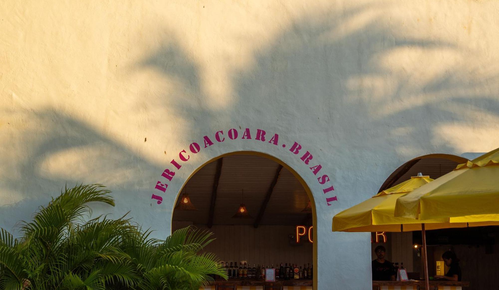 Cafe Jeri Hotel Jijoca de Jericoacoara Exteriér fotografie Entrance to the restaurant